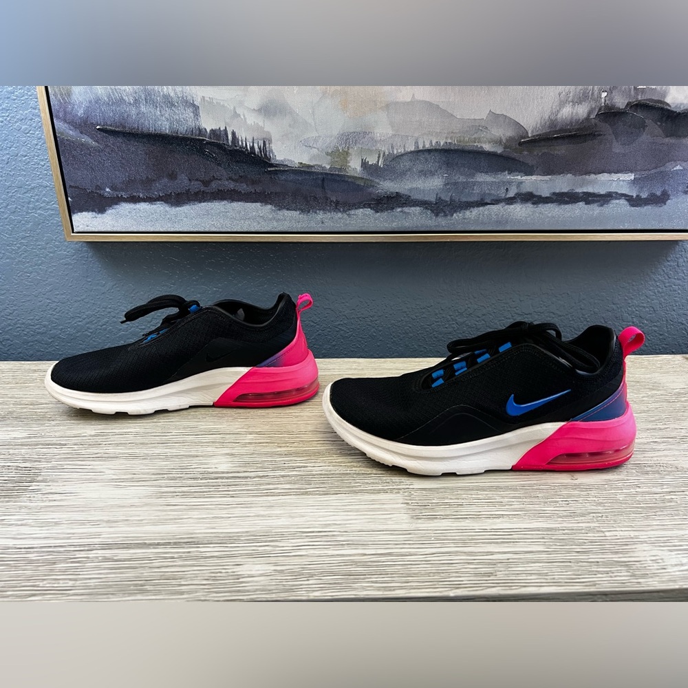 Nike Black and Pink Athletic Shoes